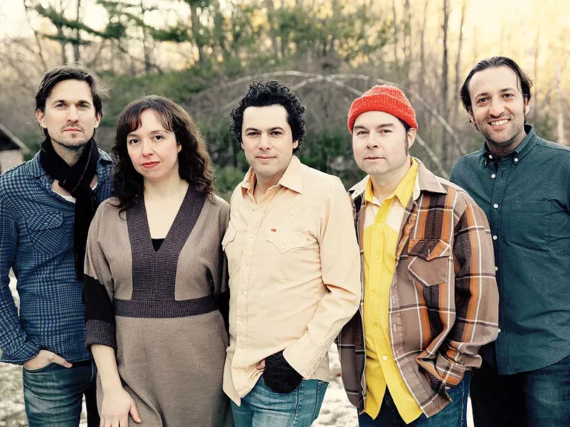 The Mammals: Konrad Meissner, Ruth Ungar, Mike Merenda, Ken Maiuri, and Jacob Silver. - ROY BRUECKNER.