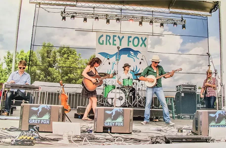 The Mammals performing at the Grey Fox Folk Festival in 2016. - DAVE LEE AKA GYPSYSHOOTER.