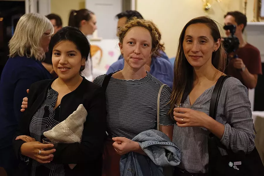Nina Barry, Rachel Yeager, and Stephanie Fisher-Meyer of Limetta Studio. - JOHN GARAY