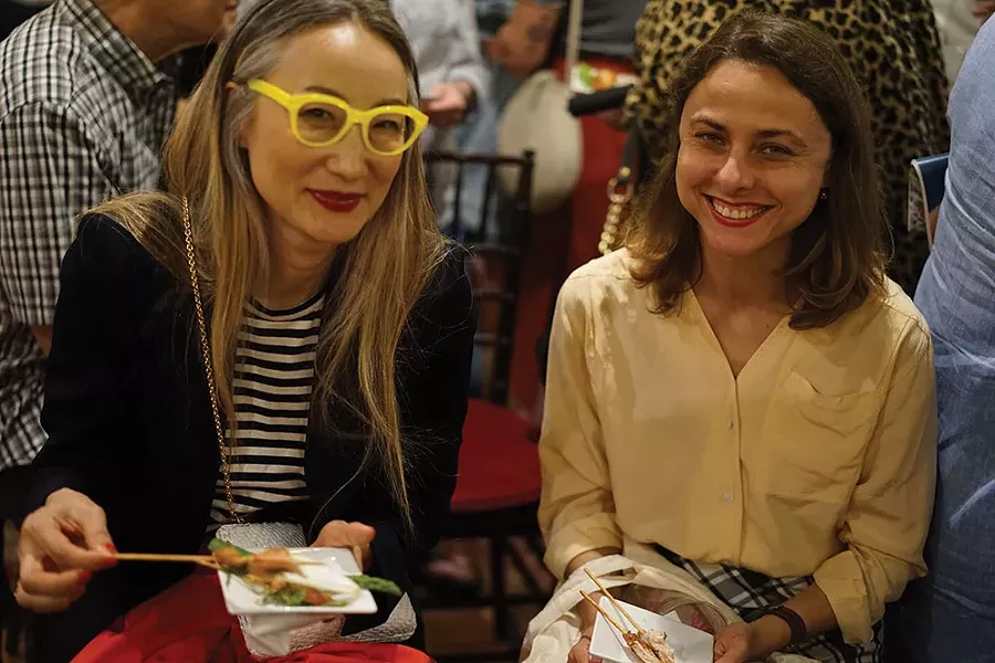 Oejong Kim and Anna Pulvermakher of Loopy Mango. - JOHN GARAY