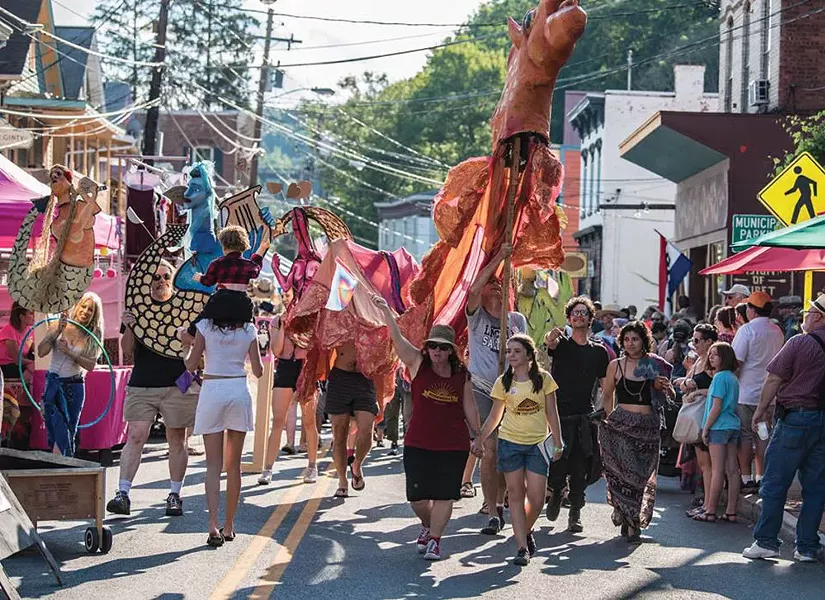 Parade at Rosendale Street Festival - NEAL SEGAL