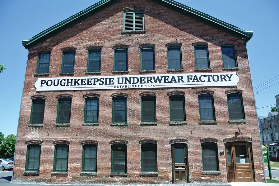 The exterior of the recently renovated Underwear Factory. - JOHN GARAY
