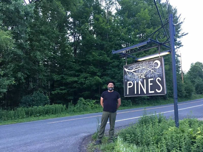 The Pines proprietor Jeremy Bernstein, aka Burnell Pines. - MARIE DOYON