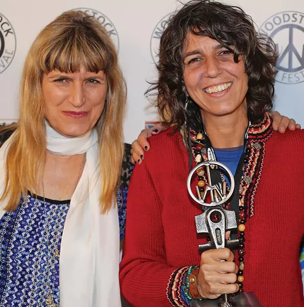 Catherine Hardwicke and Maria Govan