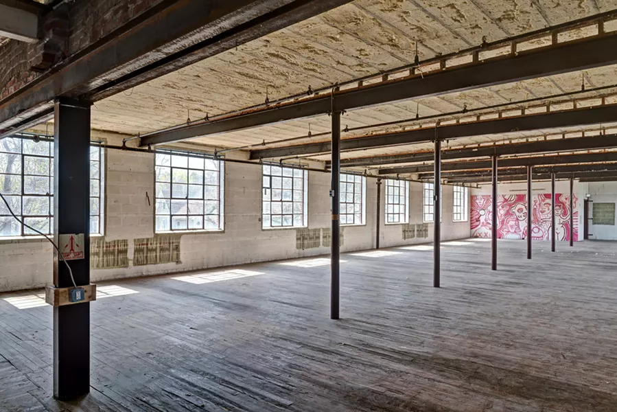 One of the third floor spaces.