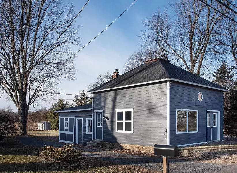 The recently renovated carriage house. It’s the perfect example of the couple’s talent and tendency for creative reuse. Rodabaugh begins her book with a quote from Arthur Ashe: “Start where you are. Use what you have. Do what you can.”