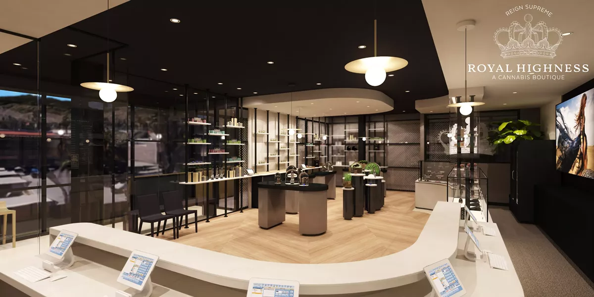 Located in the heart of the luxurious El Paseo Shopping District, Royal Highness is an upscale boutique cannabis store serving local adults and tourists alike in Palm Desert, California.
