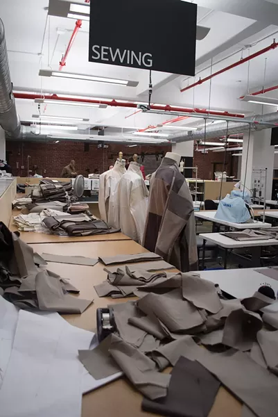 A view of the Tiny Factory floor in Irvington.