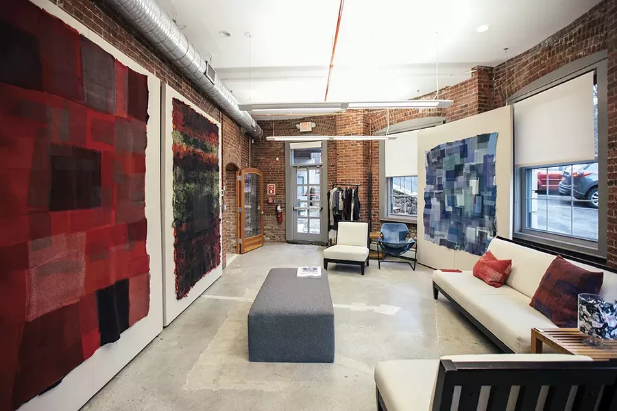 Waste No More is also producing home - goods like throw pillows and tapestries.