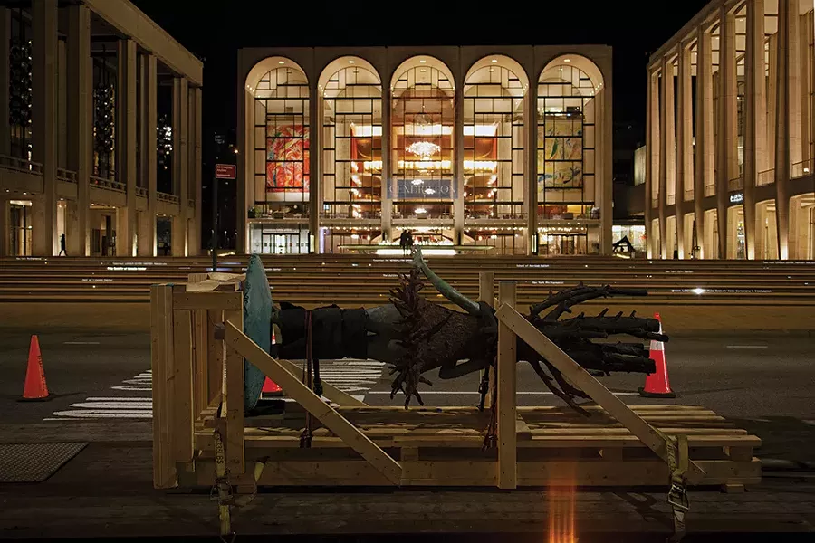 All the World’s a Stage in transit and on 64th Street in Manhattan. - PHOTO: FIONN REILLY