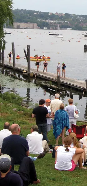 The Great Newburgh to Beacon Hudson River Swim.