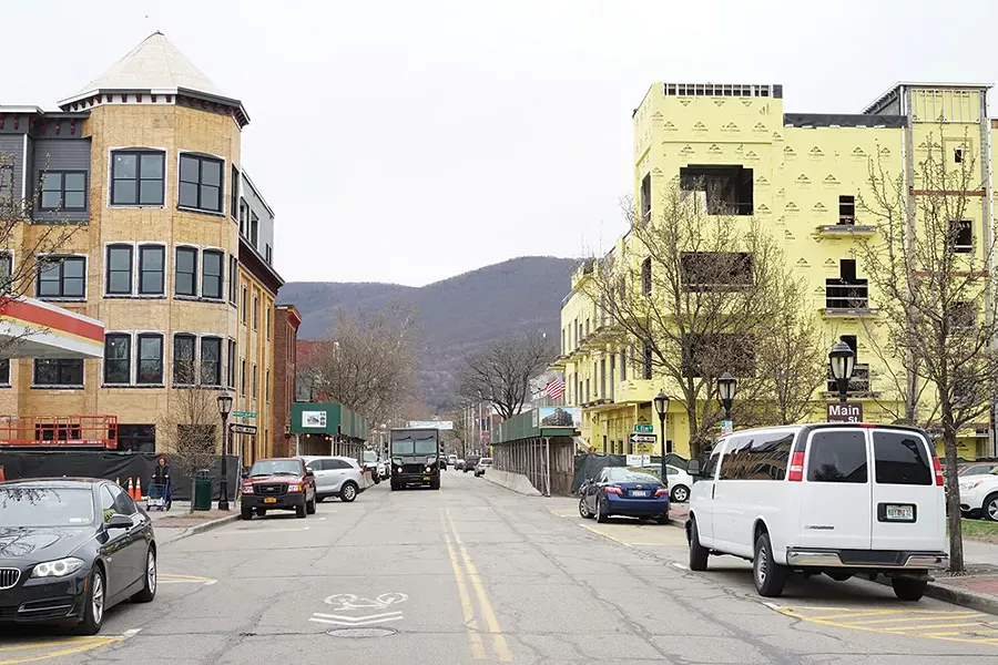 Old and new buildings in Beacon. - PHOTO: JOHN GARAY