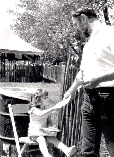 Taking tickets in the ’80s.