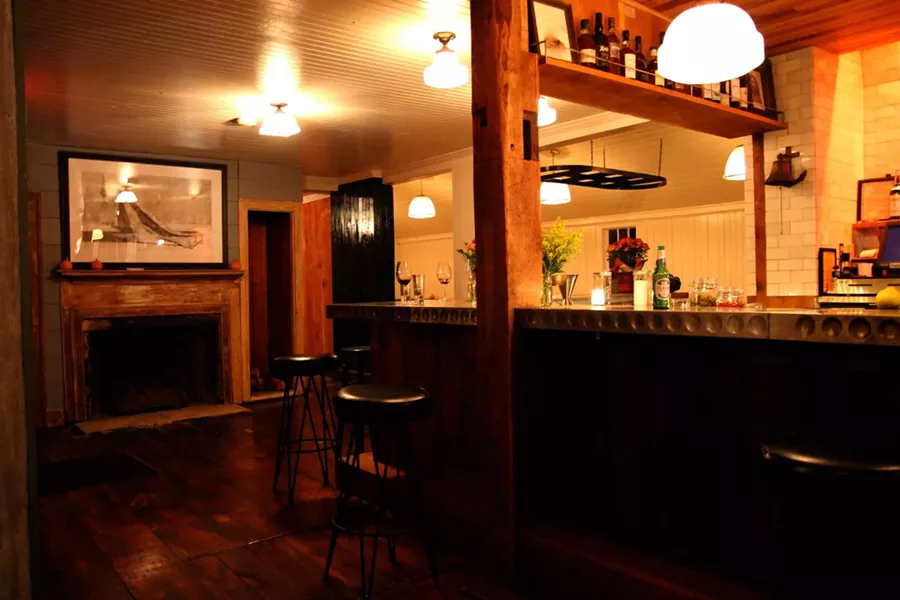 The interior of Prairie Whale