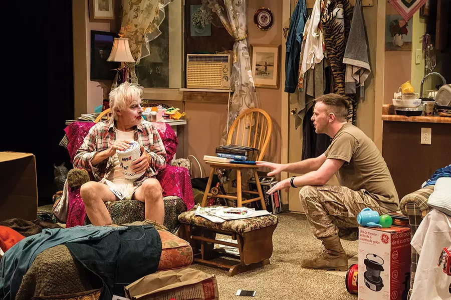 Above: The Shakespeare and Co. production of “HIR” by Taylor Mack, with John Hadden and Adam Huff. - PHOTO: EMMA ROTHENBERG-WARE