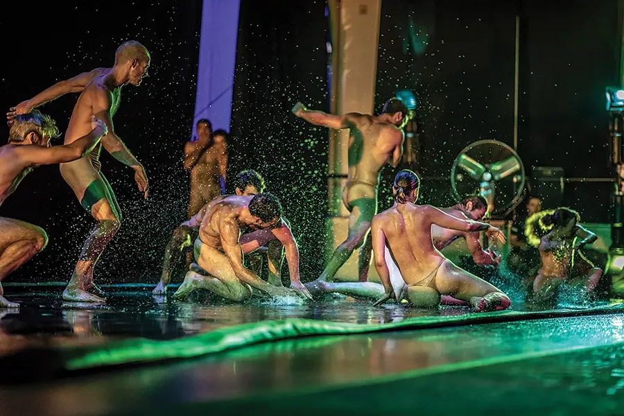 Pilobolus at the Five Senses Festival. - PHOTO: BRIGID PIERCE
