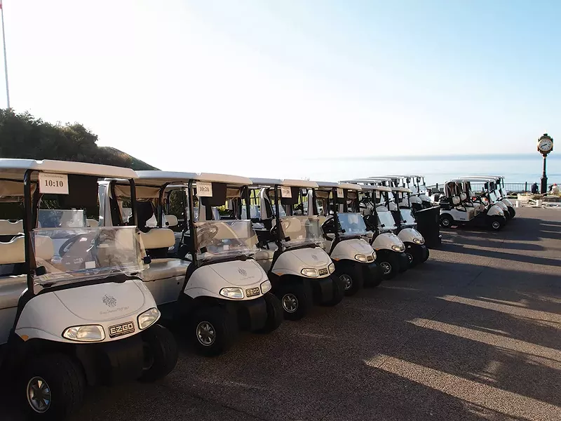 Trump National Golf Club in Los Angeles, in 2011 - PHOTO: YUKI SHIMAZU