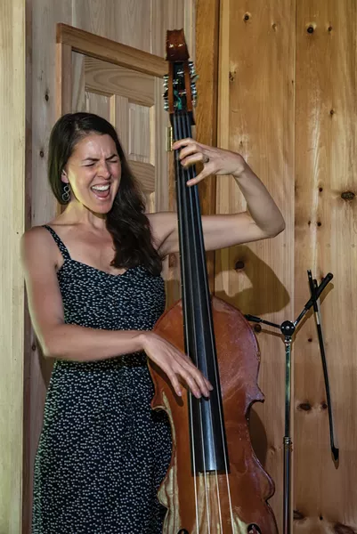 As one third of the folk-bluegrass-country band The Wailin' Jennys, Masse tours often and was a regular on NPR’s “Prairie Home Companion.” She’s also released multiple - jazz albums as a solo artist. Masse lent a hand with the home’s construction as well, influencing the home’s overall design, helping to raise roof beams, and finishing walls. - PHOTO: DEBORAH DEGRAFFENREID