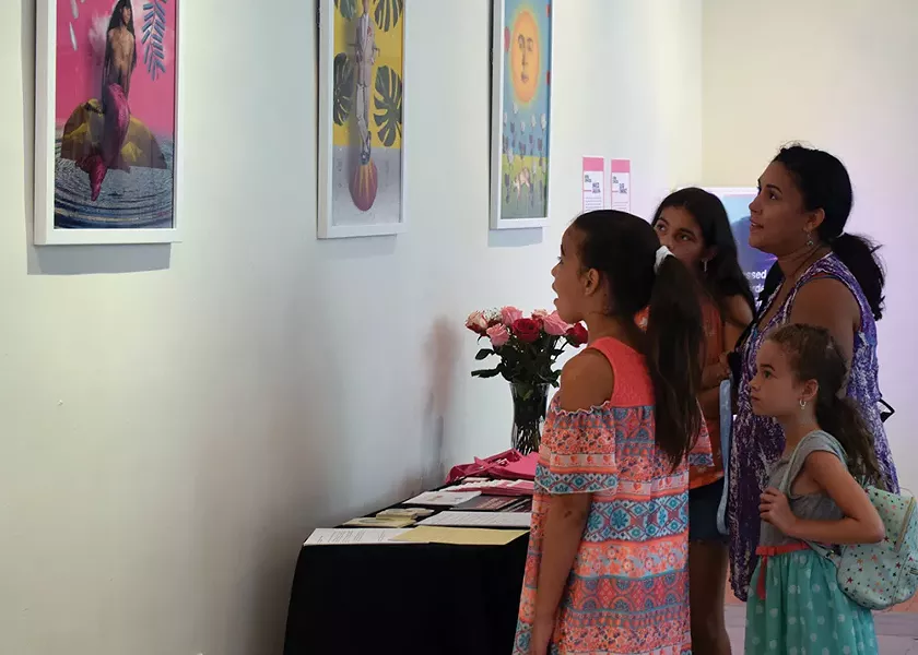 "Entre Espacios" features the work of five queer Latinx artists.