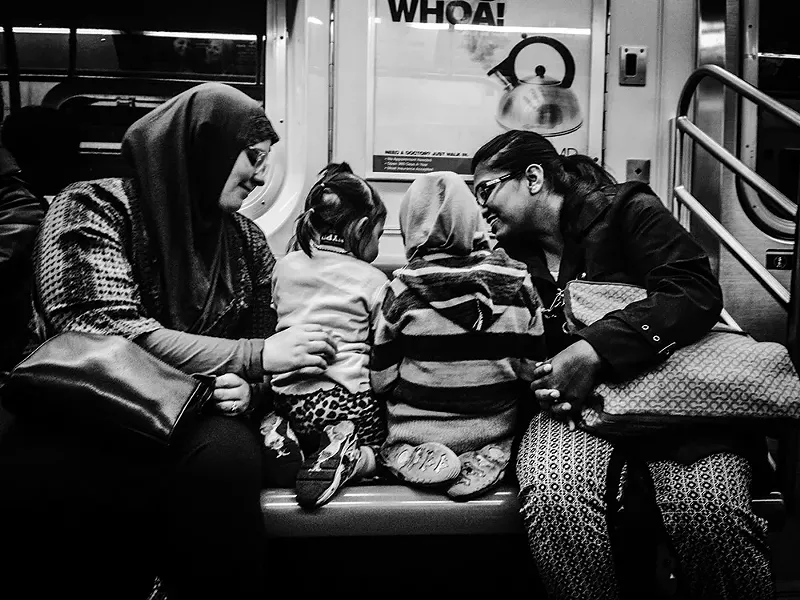 PHOTOGRAPH FROM “SUBWAY STORIES”