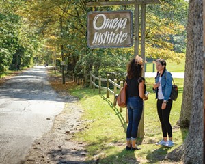 The Omega Institute is located on 250 scenic acres in Rhinebeck, New York, just 90 miles from New York City.