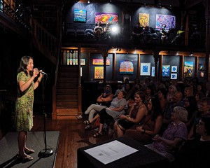 Storyteller Annie Tan at the Howland Cultural Center last summer.