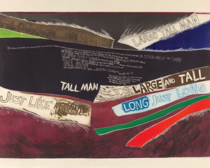 Things My Father Said, Ben Wigfall, etching, 1971