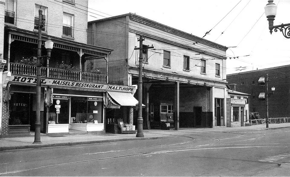 Historic photos of the Trolley Barn were used to guide the restoration.
