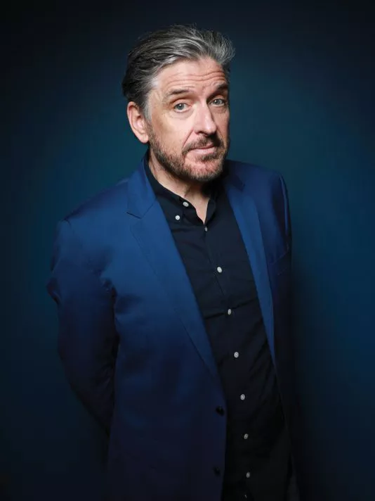 Craig Ferguson reads at Bard College on May 8.