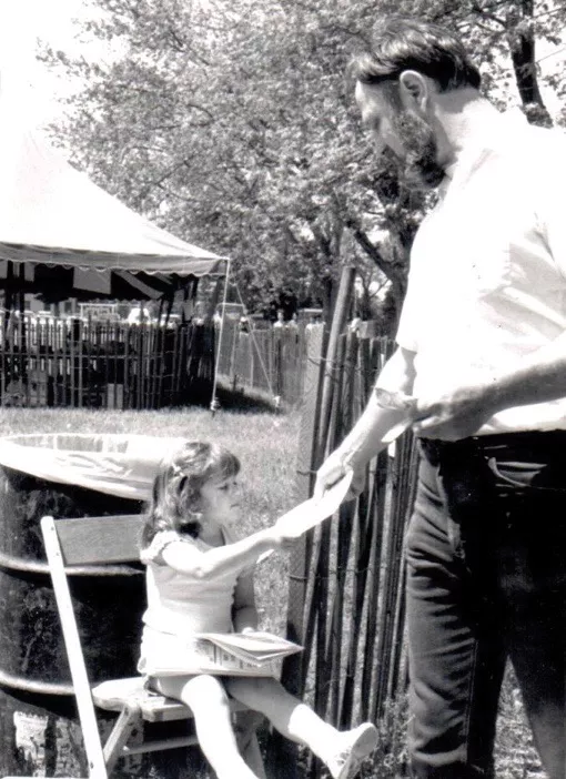 Taking tickets in the ’80s.