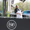 Brandon Walker on the patio at Essie's on Mt. Carmel Place in Poughkeepsie. Brandon Walker on the patio at Essie's on Mt. Carmel Place in Poughkeepsie.