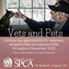 Vets and Pets Adoption Special @ Ulster County SPCA