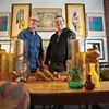 John Krenek and Jamie Niblock of Exit Nineteen in Kingston. John Krenek and Jamie Niblock of Exit Nineteen in Kingston.