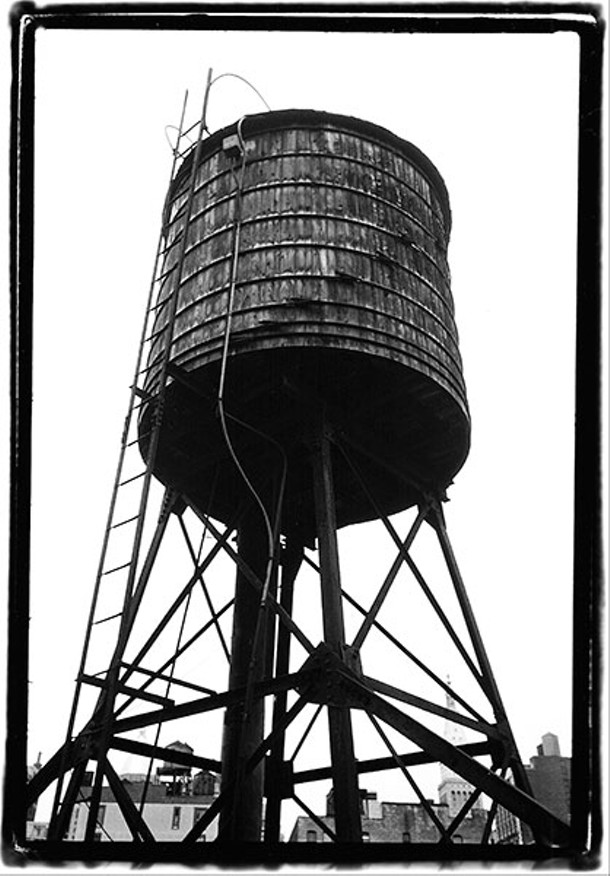 Water tower in Chelsea, 1998.