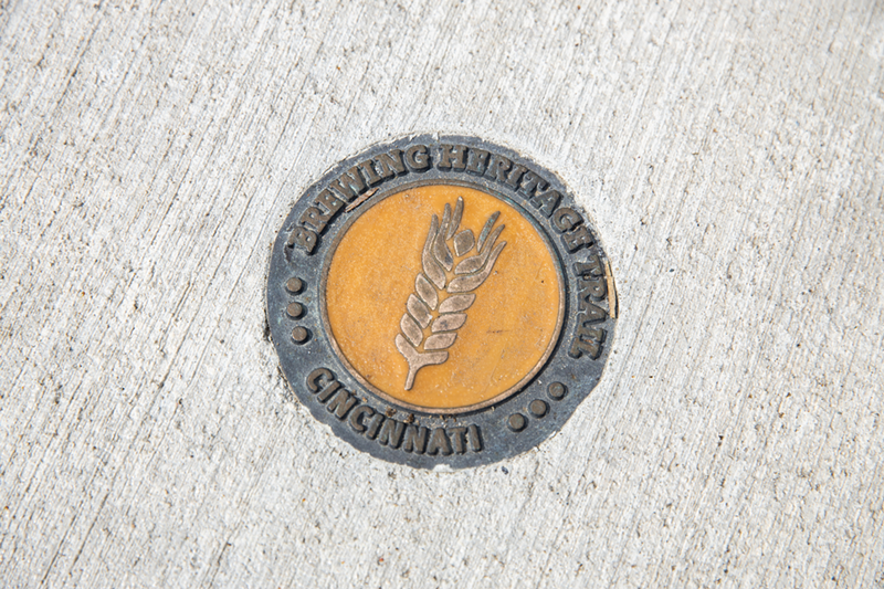 A marker from the Brewing Heritage Trail - PHOTO: HAILEY BOLLINGER