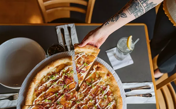 The Yukon Cornelius is basically a loaded-potato-topped pizza