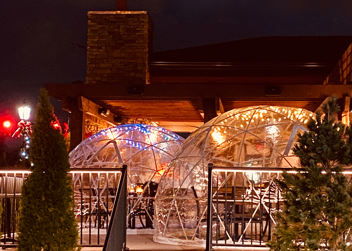 Catch A Fire Pizza In Blue Ash Adds Outdoor Igloo Dining Cincinnati Citybeat