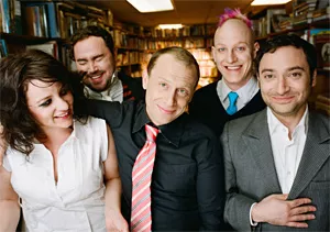 A few more members, and Stars will have one-third of Arcade Fire's total head count.