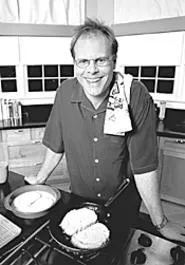 Alton Brown knows the recipe for a hit TV show: - French toast and American yuks.