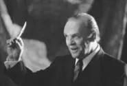 Anthony Hopkins still cuts an imposing figure on - screen.