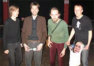 Arttu Partinen is the wacky dude inside the bag.