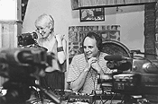 Behind the scenes with Linda and Andy at The Literary Caf Talk Show, a haven for local yokels, visiting dignitaries, and wandering Frenchmen.