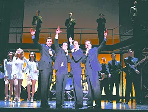 Big boys don't cry . . . they sing instead.