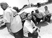 Brothers in chrome: Warren DeJesus (second from left) and his fellow Traditionals.