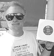 Browsing for bargains at the Rock Halls National - Record Show.
