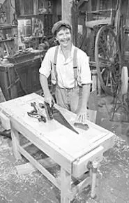 Careful with that planer, Roy! The PBS handyman - stops at the Make It Myself! Expo (Friday).