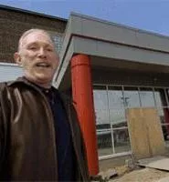 Charles Fleck is converting an old Greyhound depot into a steamy funhouse for men. - WALTER NOVAK
