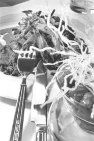 Chef Donna Chriszt performs culinary sorcery at OZ. - WALTER NOVAK