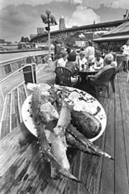Cleveland's lakefront, Alaska's legs -- two of the best things about Shooters. - WALTER NOVAK