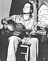 Colin John's career as a blues guitarist began when - he injured an eardrum in a neighborhood football - game.